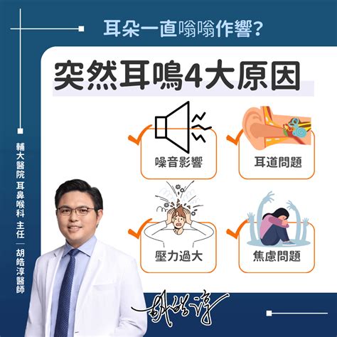 耳鳴緩解|耳鳴怎麼辦？耳鼻喉科醫師解析原因、治療、解決方法